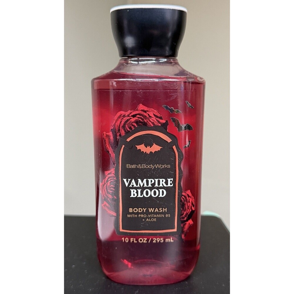 Bath & Body Works Vampire Blood Body Wash Shower Gel 10 fl oz Halloween NEW